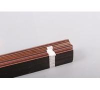 Yinfente 25 tiras de guitarra con incrustaciones de luthier parte de madera, incrustaciones de marquetería, 640 x 6 x 1,0 mm