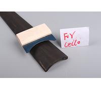 Yinfente 3/4 4/4 Violonchelo Diapasón Corte Diapasón Haciendo Luthier Herramientas Hoja de acero de madera maciza (raspador de diapasón de violonchelo)