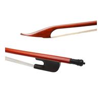 Yinfente Arco para violín 4/4, tamaño completo, madera de Brasil, estilo barroco, arco blanco natural, pelo de caballo, equilibrio