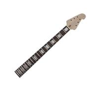 Yinfente Cuello de guitarra de 22 trastes de 62.9 cm, guitarra eléctrica de palisandro, diapasón, incrustación de bloque de cabezal