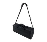 Yinfente Estuche profesional para clarinete E Key, tela Oxford 600D, bolsa de almacenamiento para clarinete con espuma gruesa acolchada y correa ajustable