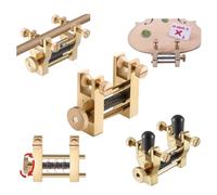 Yinfente Herramientas de fabricación de violín, abrazadera de borde de violín, reparación de grietas, trabajos de reparación, herramientas de proyectos manuales, herramientas de fabricación de