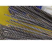 Yinfente Juego de 20 tiras de madera para guitarra, con incrustaciones de madera de Luthier, 640 x 2,5 x 1 mm, n.º 65