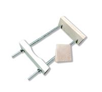 Yinfente Soporte de abrazadera de cuello bajo, herramienta de violín para herramientas de instalación y reparación (bajo)