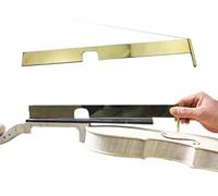 Yinfente Violín que hace herramientas de violín diapasón de prolongación Herramientas de Violín Cuello Ángulo Herramientas de Latón