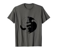 Ying Yang Cat Shirt, Ying Yang Cat T-Shirt, Japanese Shirt Camiseta