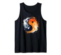 Ying Yang Feng Shui Yin Yang Camiseta sin Mangas