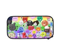 YINGD Battle for Dream Island - Estuche para lápices de gran capacidad, estuche estético para bolígrafos, organizador de suministros escolares, múltiples compartimentos, multicolor, Estilo europeo y