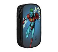 YINGD Captain Planet and The Planeteers - Estuche con cierre magnético, diseño de acceso rápido para bolígrafos, notas adhesivas, clips de papel