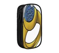 YINGD Captain Planet and The Planeteers - Estuche para lápices con soporte de banda elástica, almacenamiento seguro para bolígrafos para correr, senderismo, desplazamientos (poliéster)