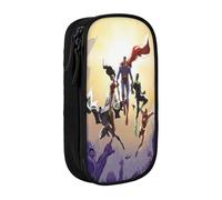 YINGD Charles Leclerc - Estuche para 16 lápices, diseño de coche de carreras, multicolor, Estilo europeo y americano, retro, moderno