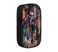 YINGD Collection Stephen King - Estuche multiusos para lápices, bonito estuche para juegos, organizador para oficina en casa, multicolor, Estilo europeo y americano, retro, moderno