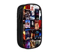 YINGD Collection Stephen King - Estuche multiusos para lápices, bonito estuche para juegos, organizador para oficina en casa, multicolor, Estilo europeo y americano, retro, moderno