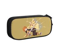 YINGD Deadly Smile Hu Tao Genshin Impact - Estuche para lápices Kawaii Girl Estuche para lápices para niñas y niños, bolsas grandes para la escuela, multicolor, Estilo europeo y americano, retro