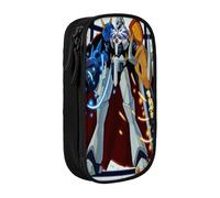 YINGD Digimon - Estuche interior a prueba de fugas - Funda de tela Oxford con cremallera para bolígrafos de tinta, pintalabios y objetos pequeños, multicolor, Estilo europeo y americano, retro