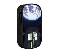 YINGD Doctor Who The Animated Series - Estuche con asa acolchada, bolsa de tela Oxford fácil de transportar para escuela, oficina, clases de arte, multicolor, Estilo europeo y americano, retro