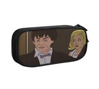 YINGD Doctor Who The Animated Series - Estuche para profesionales creativos, más de 10 ranuras para marcadores, resaltadores, bolígrafos de pincel