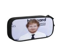 YINGD Ed Sheeran - Estuche para escritores y periodistas, 5 trabillas para bolígrafo + funda para bloc de notas (poliéster duradero), multicolor, Estilo europeo y americano, retro, moderno