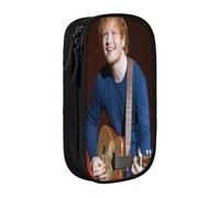 YINGD Ed Sheeran - Estuche para escritores y periodistas, 5 trabillas para bolígrafo + funda para bloc de notas (poliéster duradero), multicolor, Estilo europeo y americano, retro, moderno