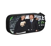 YINGD Ed Sheeran - Estuche para lápices, opción de diseño personalizado, tela Oxford resistente con 3 bolsillos y trabillas para bolígrafo (listo para regalo), multicolor, Estilo europeo y americano