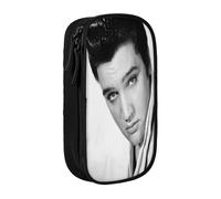 YINGD Elvis Presley - Estuche para lápices con superficie resistente a los arañazos, poliéster Oxford para un uso duradero en la escuela, oficina, multicolor, Estilo europeo y americano, retro