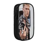 YINGD Estuche delgado con cremallera para ametralladora, diseño minimalista para mochilas, maletines, bolsos (personalizable), multicolor, Estilo europeo y americano, retro, moderno