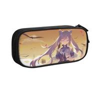 YINGD Estuche para lápices de natación con temática de mandíbulas para estudiantes, bolsa grande para oficinas, multicolor, Estilo europeo y americano, retro, moderno