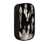 YINGD Estuche para los amantes de la música, bolsa de tela Oxford para púas de guitarra, partituras y bolígrafos (idea de regalo), multicolor, Estilo europeo y americano, retro, moderno