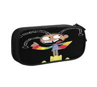 YINGD Foster's Home for Imaginary Friends - Estuche de almacenamiento resistente, diseño resistente al agua para escuela, oficina, viajes de senderismo, multicolor, Estilo europeo y americano, retro