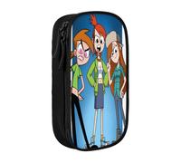 YINGD Foster's Home for Imaginary Friends - Estuche expandible para lápices, capacidad ajustable para suministros de arte, equipo tecnológico, artículos de tocador, multicolor, Estilo europeo y