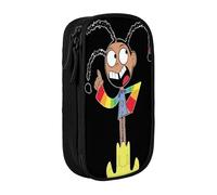YINGD Foster's Home for Imaginary Friends - Estuche para brochas de cosméticos, tela Oxford con interior acolchado para proteger herramientas delicadas, multicolor, Estilo europeo y americano, retro