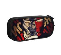 YINGD G.I. Joe A Real American Hero - Estuche multifuncional para lápices, 2 compartimentos con cremallera y 8 ranuras (ideal para uso diario), multicolor, Estilo europeo y americano, retro, moderno
