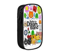 YINGD Game BFDI Battle for Dream Island - Estuche para lápices de gran capacidad, impermeable y duradero, con cremallera, multicolor, Estilo europeo y americano, retro, moderno
