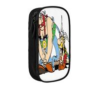 YINGD Gaul Hero Asterix - Estuche para artículos esenciales de camping, tela Oxford impermeable con cremallera para fósforos, bolígrafos, mapas