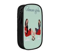 YINGD Gilmore - Estuche multiusos para niñas, estuche para lápices, bonito estuche para juegos, bolsa organizadora para oficina en casa, multicolor, Estilo europeo y americano, retro, moderno