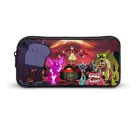 YINGD Gravity Falls Bill Cipher - Estuche para lápices de dibujos animados para estudiantes, organizador de almacenamiento, estuche de papelería, suministros de oficina para niños y adultos