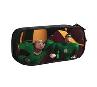 YINGD Green Lantern The Animated Series - Estuche con sacapuntas integrado, almacenamiento todo en uno para lápices, gomas de borrar, reglas (uso escolar), multicolor, Estilo europeo y americano