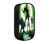 YINGD Green Lantern The Animated Series - Estuche interior a prueba de fugas, funda de tela Oxford con cremallera para bolígrafos de tinta, pintalabios, objetos pequeños, multicolor, Estilo europeo y