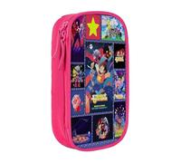 YINGD Horror Killer Klowns from Outer Space Movie Magori - Estuche para lápices, estuche de gran almacenamiento para estudiantes y escuelas, multicolor, Estilo europeo y americano, retro, moderno