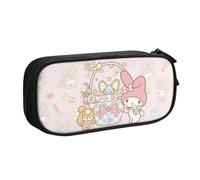 YINGD Hotel Transylvania S-SYS171 - Estuche para 3 lápices para estudiantes, estuche escolar para papelería, Black, 21x10.5x5cm, Organizador de bolsas