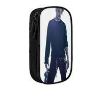 YINGD Johnny Depp - Estuche para estudiantes universitarios, diseño de cremallera multicapa, se adapta a cuadernos, bolígrafos, calculadoras, multicolor, Estilo europeo y americano, retro, moderno