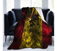 YINGD Manta de franela con estampado de bandera de España, ultra suave, acogedora, lavable para cama, sofá, 200 x 150 cm