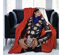 YINGD Manta suave de Michael Jackson, manta suave y acogedora para sofá, cama, sofá, silla, 200 x 150 cm