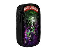 YINGD Monster Truck Jam - Estuche multiusos para lápices, bonito estuche para juegos, bolsa organizadora para oficina en casa, multicolor, Estilo europeo y americano, retro, moderno