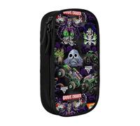 YINGD Monster Truck Jam - Estuche multiusos para lápices, bonito estuche para juegos, bolsa organizadora para oficina en casa, multicolor, Estilo europeo y americano, retro, moderno