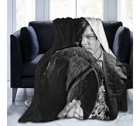 YINGD Norman Actor Reedus Manta Daryl Dixon con impresión 3D de cordero, manta de felpa para decoración de ropa de cama para sala de estar, dormitorio, decoración
