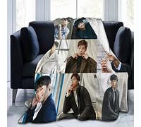 YINGD Park Bo-Gum - Manta de forro polar suave y cómoda, manta de playa para picnic