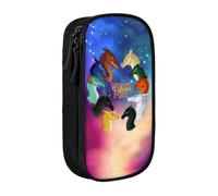 YINGD Peanuts - Estuche para lápices de dibujos animados de personajes de cómic de doble capa, suministros de Snoopy Charlie Brown, multicolor, Estilo europeo y americano, retro, moderno