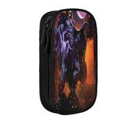 YINGD Skeletor - Estuche para los amantes de la música, bolsa de tela Oxford para púas de guitarra, partituras y bolígrafos (idea de regalo), multicolor, Estilo europeo y americano, retro, moderno