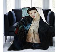YINGD Stray Kids Bangchan - Manta de forro polar suave y cómoda para sofá, cama, oficina, rodillera, coche, campamento, playa, manta